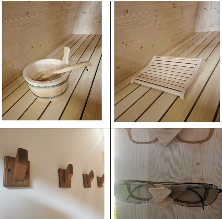 Accessori per sauna