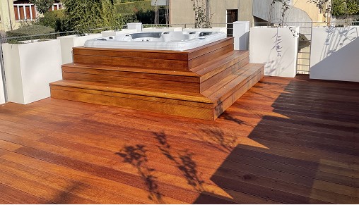 Pedane in legno da esterno